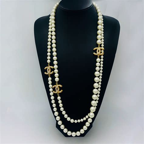 cheap chanel necklaces|real chanel necklace.